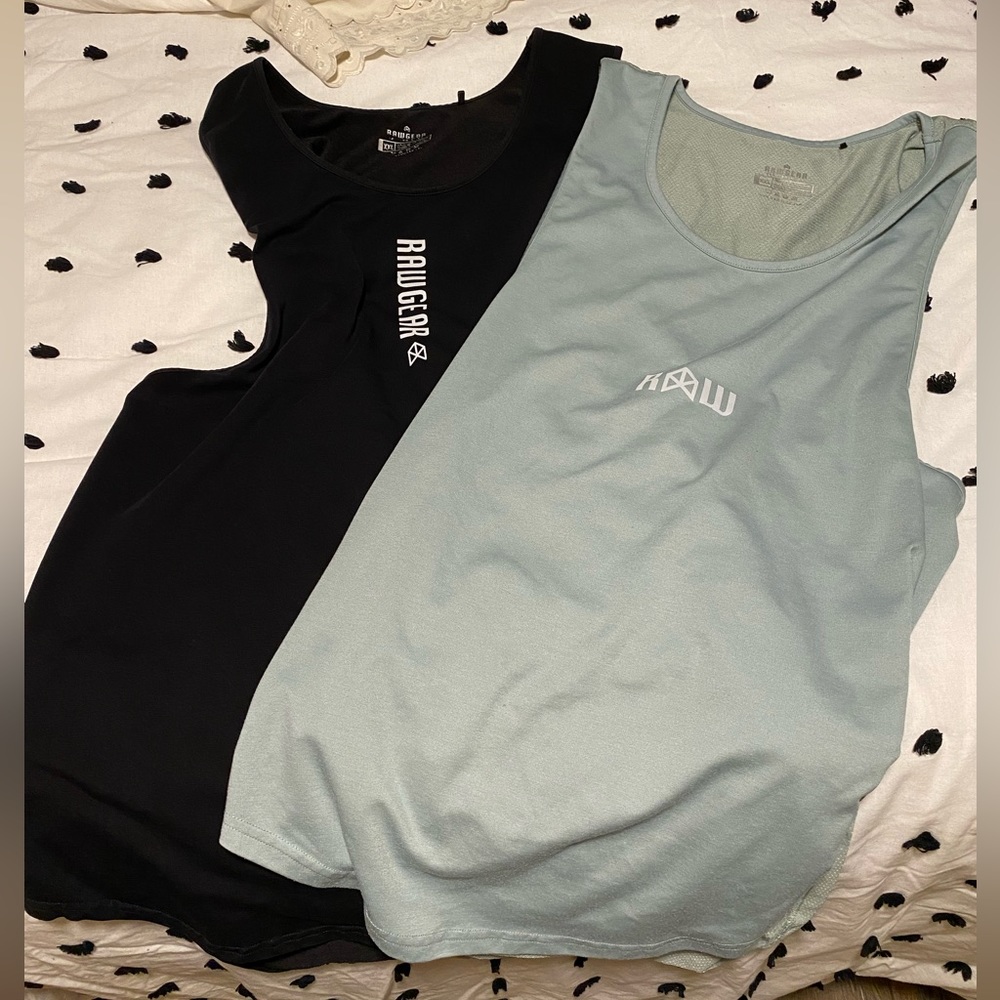 2 Rawgear Tank tops